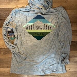 NWT Men's Mountain and Isles hoodie